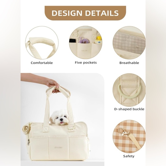 Dog Carrier for Small Dogs Rabbit Cat - Picture 7 of 8